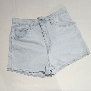 Levi's TAKE OFF Women's 501 Mid-Thigh High Rise Straight Fit Denim Short, US 32